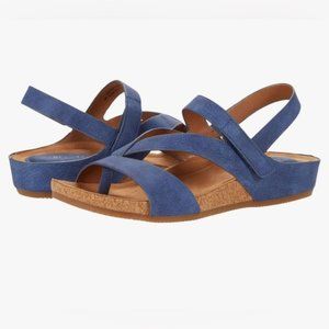 Eurosoft Women's, Gianetta Sandal Blue Sz 11